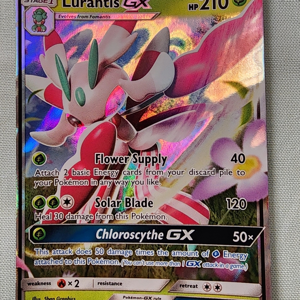 Lurantis GX Pokémon Card Holo